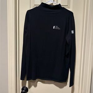 Storm tech black cowl mock neck the smart factory sweater